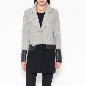 Fate Mixed Media Coat